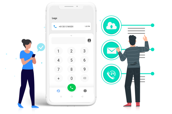 Enjoy easy accessibility and intuitive calling interface